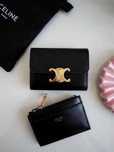 celine wallet viral|celine silhouette bag.